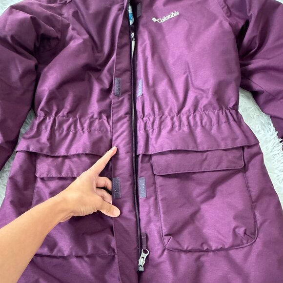 Like New✨  Columbia Girls' Nordic Strider II Jacket Size XL 18/20 - Picture 5 of 13
